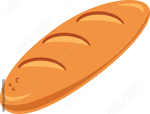 Baguette vector illustration