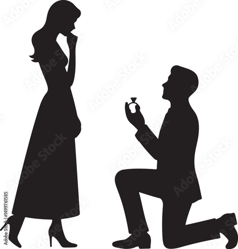 Just Married Couple Silhouette

Bride & Groom Walking Hand in Hand

Wedding Day Kiss Vector Design

Elegant Wedding Couple Under Arch

Silhouette of Romantic Wedding Moment