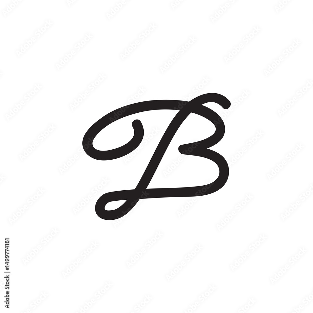 Initial letter B logo icon deisgn template elements. Initial letter B logo icon deisgn template elements.