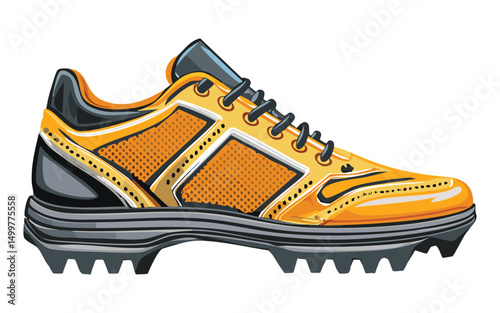 orange gray running shoes for versatile workouts
