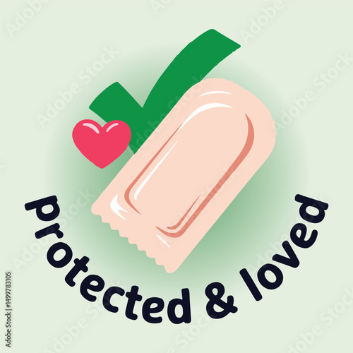 World Sexual Health Day Vector Set – Safe Sex, Consent, Protection, STI Awareness, Gender Equality, and Rights Education Illustrations in Solid Color Flat Style