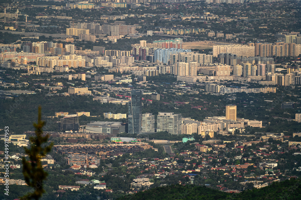 Obraz premium aerial view of paris