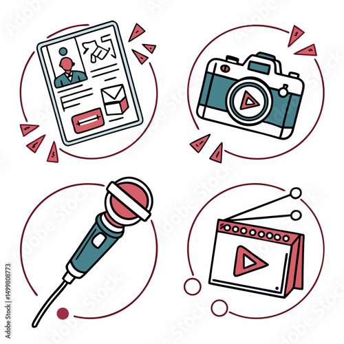 Content creation tools for video production and blogging