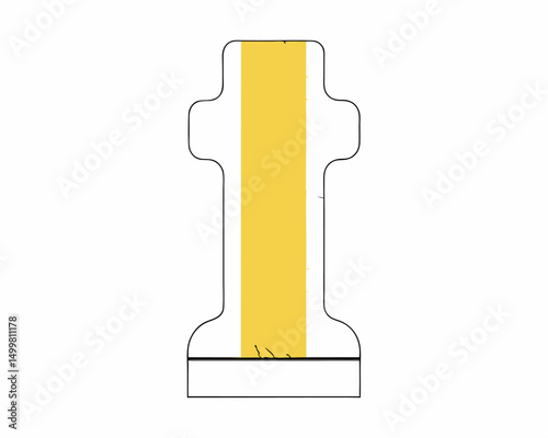 Vector illustration of a gas pump, electric plug, and power station, signifying the number one energy icon design