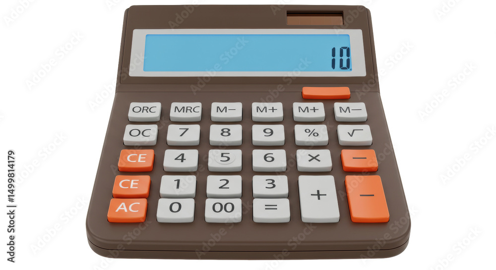 Isolated Calculator Isolated Calculator