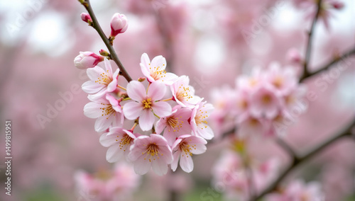 pink cherry blossom