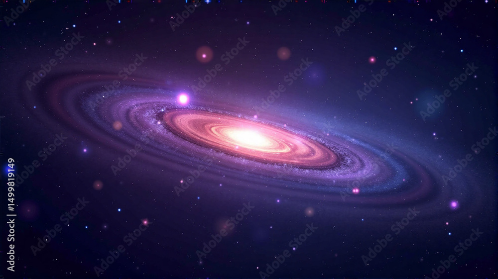 Obraz premium space background with stars