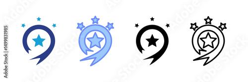 Branding Icon Set Multiple Style Collection