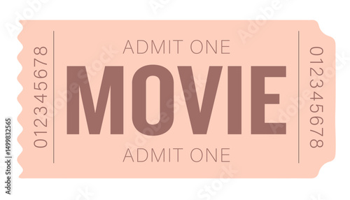 Admit one ticket, Move Ticket	