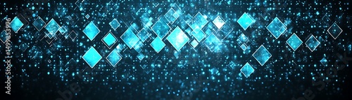 Dynamic corporate background with bold typography and dazzling effects business presentation visual design digital environment high perspective