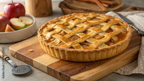 Apple Pie with Lattice Crus...
