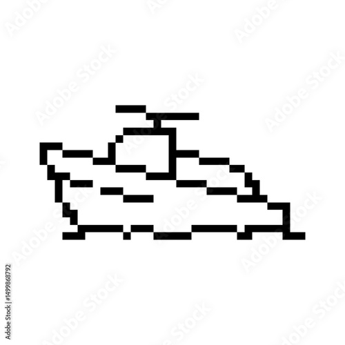 pixel waterbike