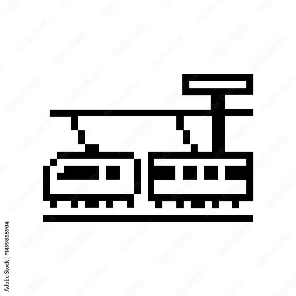 pixel tram train pixel tram train