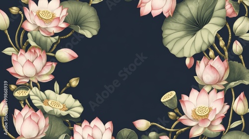 Wallpaper Mural Indian Traditional Mughal Wedding Card Design, Invitation template. Torontodigital.ca