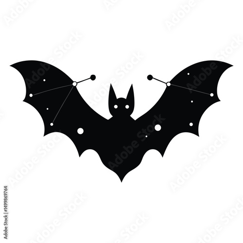 halloween bat vector