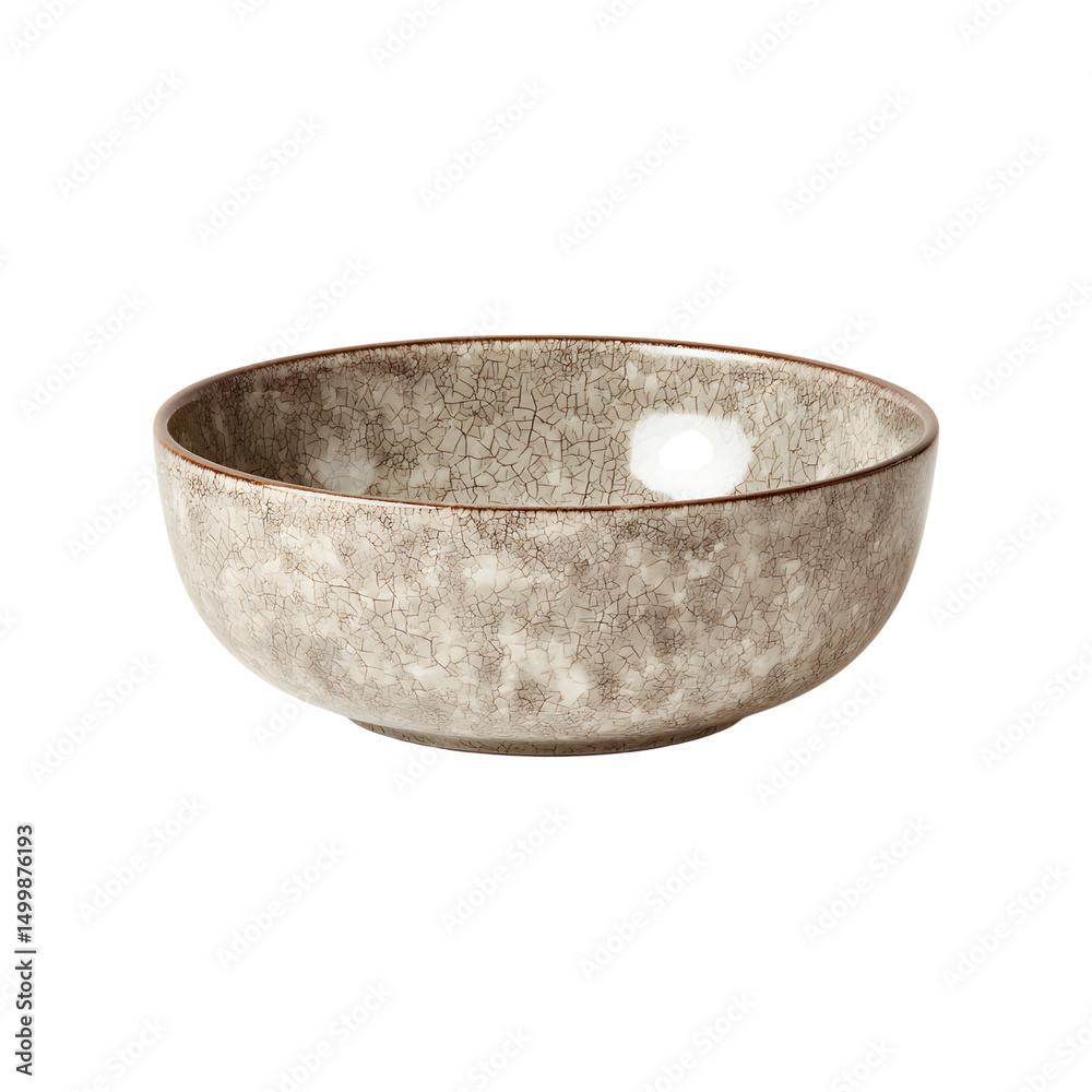Elegant ceramic bowl with a unique crackle finish for home decor and dining purposes Elegant ceramic bowl with a unique crackle finish for home decor and dining purposes