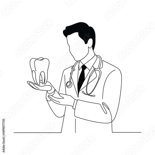 illustration of a man with a bottle of wine