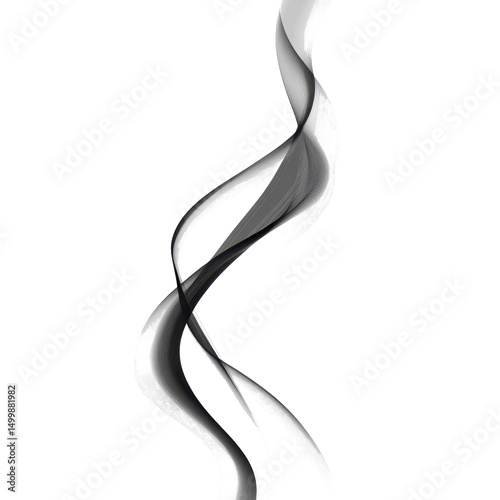black line isolated in transparent background