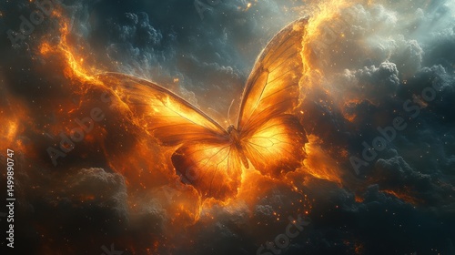 fire buterfly