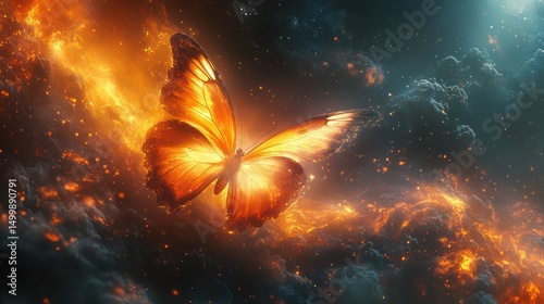 fire buterfly