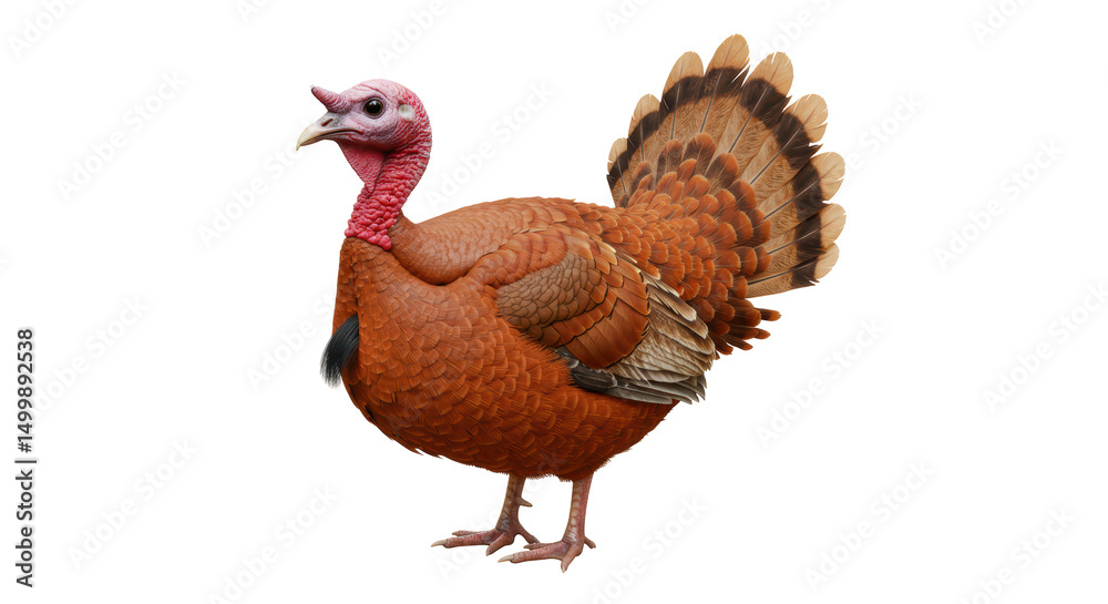 Fototapeta premium Isolated Turkey Bird