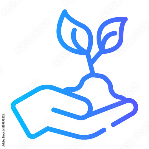 tree planting icon