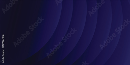 Blue geometric abstract background overlap layer on bright space with lines effect decoration. Modern graphic design element circles style concept for banner.