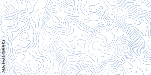 Abstract Topographic Contour Lines. Seamless Abstract Topographic Map Background. Gradient Contour Lines