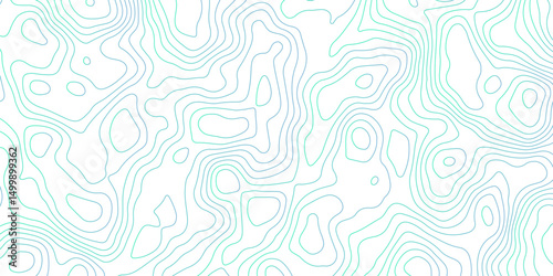 Abstract Topographic Contour Lines. Seamless Abstract Topographic Map Background. Gradient Contour Lines