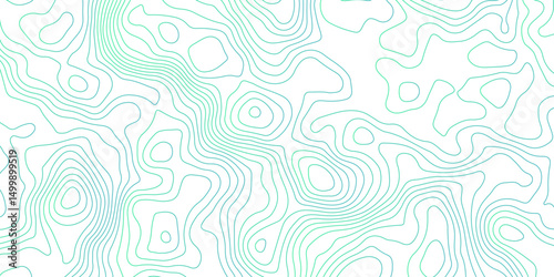 Abstract Topographic Contour Lines. Seamless Abstract Topographic Map Background. Gradient Contour Lines