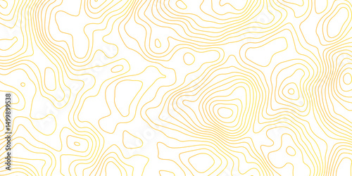 Abstract Topographic Contour Lines. Seamless Abstract Topographic Map Background. Gradient Contour Lines