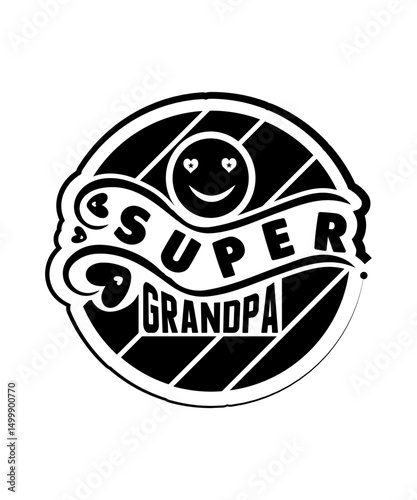 super grandpa svg