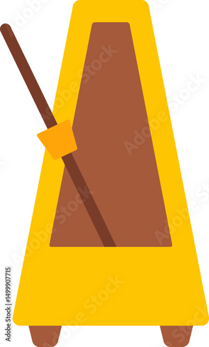 Metronome Flat Icon