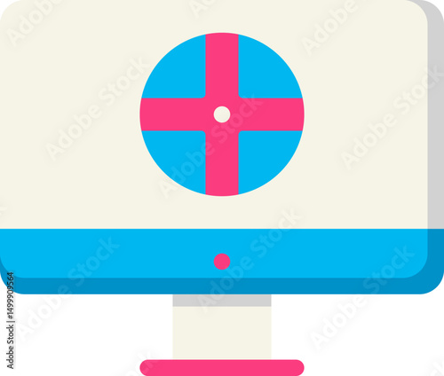 Desktop Games Flat Icon