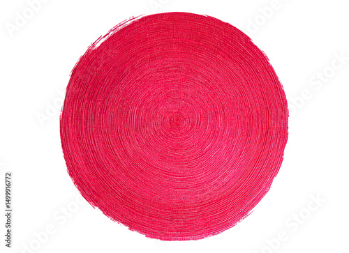 Pink marker circle