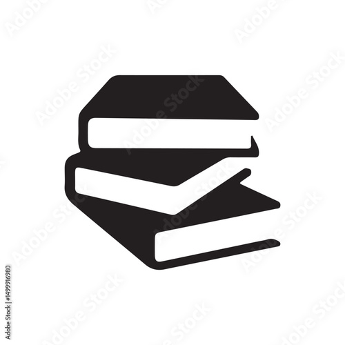 book icon set education study reading learning language skill sign symbol line  ebook icon. vector illustration