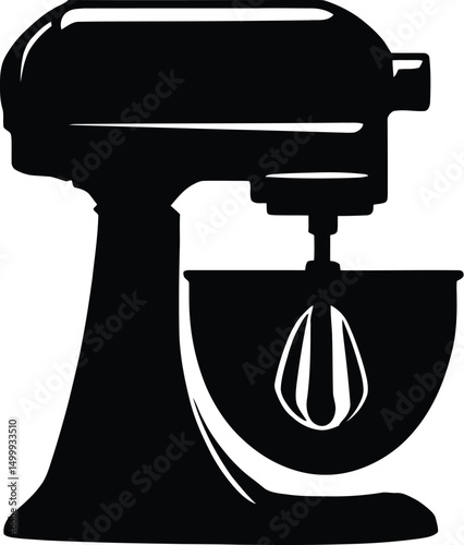 Black Electric Shaver Vector EPS File – Professional Grooming Tool Illustration for Salon, Barber, and Personal Care Designs