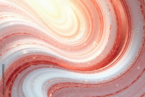 Rose gold swirls, pastel white, organic shapes Whirlwind flow, circular patterns , organic, dynamic, abstract art