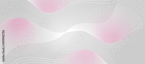 Abstract white geometric shapes background. Modern square lines pattern. Minimal geometric design. Futuristic concept. Suitable for posters, banners, brochures, covers, presentations, websites,