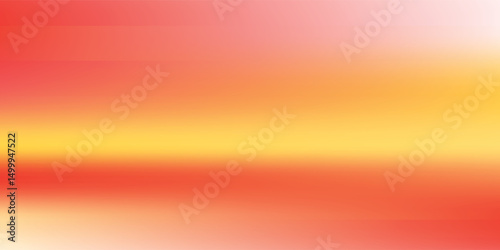Gradient Background in Bright Red, Yellow, and Orange Tones. vector illustration eps10