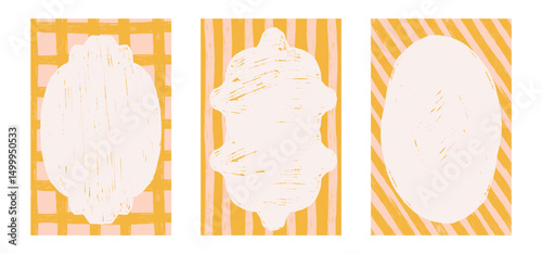 Vintage italian amalfi travel, summer engraving frames set. Retro frame or border element design with pencil hatching texture. Rough shabby vector design.