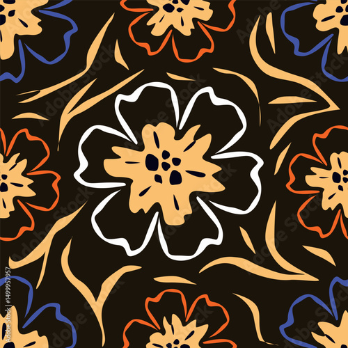 seamless floral pattern