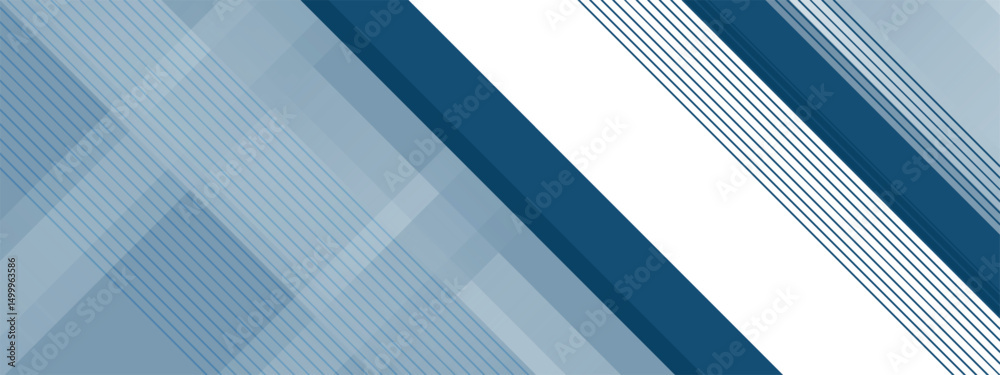 Obraz premium Blue abstract background with white color. Abstract blue background with square shapes. Modern Simple Blue Grey Abstract Background Presentation.