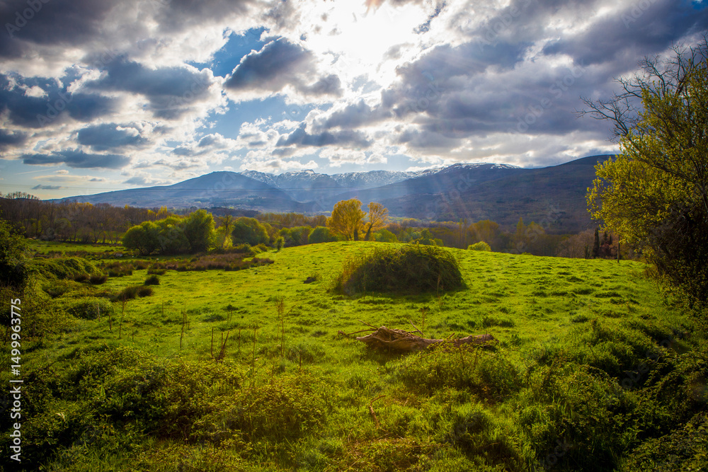 Alto Tormes Region mountains landscape