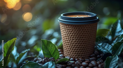 Wallpaper Mural Paper Coffee Cup Mockup  Torontodigital.ca