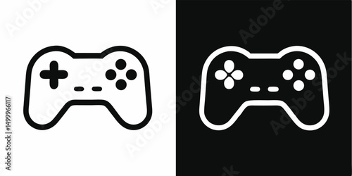 Colorful vector icons depict a modern game controller alongside a set of dental tools, perfect for illustrating diverse technology and health-related content