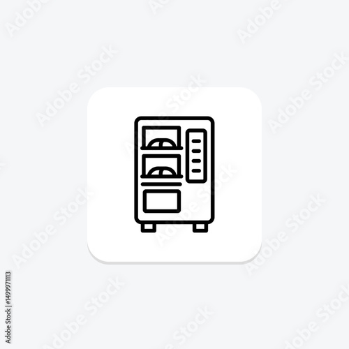 Bento Vending, vector, pixel perfect, illustrator file