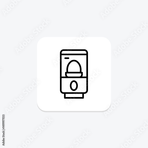 Egg Vending, vector, pixel perfect, illustrator file
