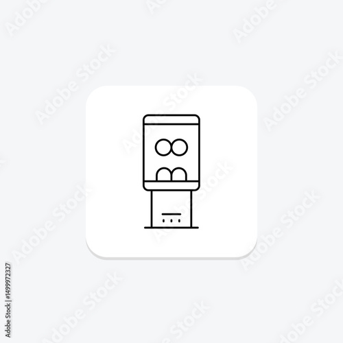 Candy Vending, vector, pixel perfect, illustrator file