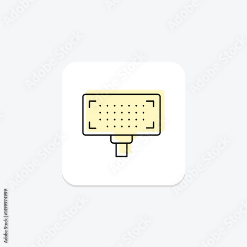 Led Display Panel, vector, pixel perfect, illustrator file